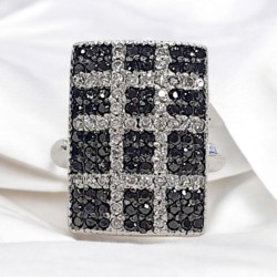 Δαχτυλίδι ασημένιο 925 με καρφωτά ζιργκόν Νούμερο 55