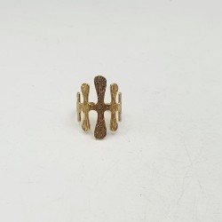 Δαχτυλίδι “ali gold” Ατσάλι 316L σε χρυσό χρώμα