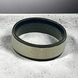 Δαχτυλίδι Βεράκι Uranus από Ατσάλι 316L No 12