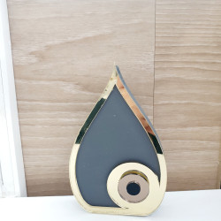 Διακοσμητικό γούρι σταγόνα με μάτι 