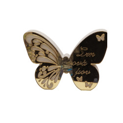 Διακοσμητική πεταλούδα "Στην Νονά μου" 