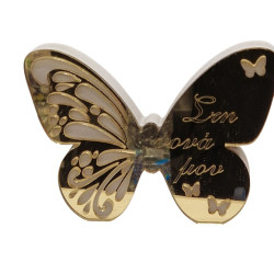 Διακοσμητική πεταλούδα "Στην Νονά μου" 