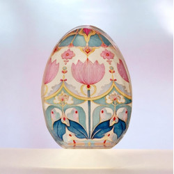 Διακοσμητικό αυγό flowers