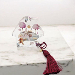 Διακοσμητικό γούρι σπίτι 3d σε 3 διαστάσεις  