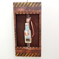 Λαμπάδα αρωματική με δώρο ανοιχτήρι μπύρας 