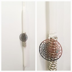 Λαμπάδα αρωματική με δώρο κολιέ ονειροπαγίδα 