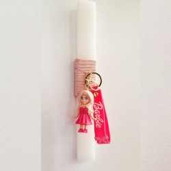 Πασχαλινή Λαμπάδα Barbie με Δώρο Ιδιαίτερο Μπρελόκ Barbie