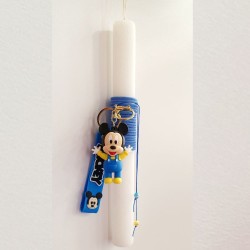 Πασχαλινή Λαμπάδα Mickey με Δώρο Μπρελόκ