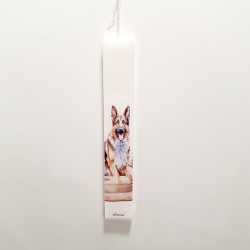 Λαμπάδα αρωματική σκυλάκι