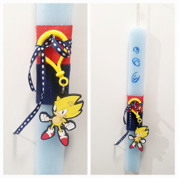 Λαμπάδα Sonic μπρελόκ 02
