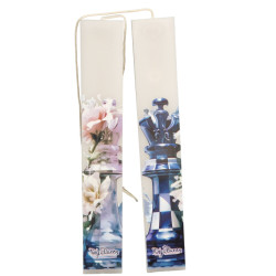 Λαμπάδα αρωματική για ζευγάρι βασίλισσα - βασιλιάς 