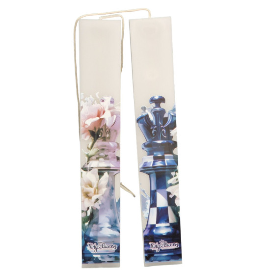 Λαμπάδα αρωματική για ζευγάρι βασίλισσα - βασιλιάς 