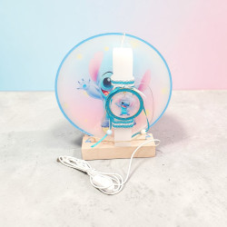 Λαμπάδα Stitch φωτιστικό με ρεύμα 