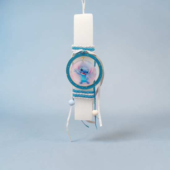 Λαμπάδα με διακοσμητικό Stitch