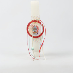 Λαμπάδα με διακοσμητικό Labubu