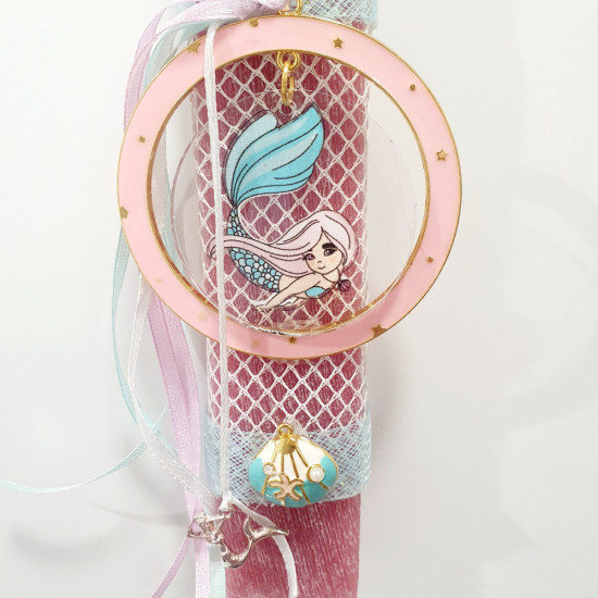 Λαμπάδα με διακοσμητικό Ariel