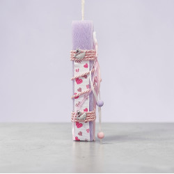 Λαμπάδα με διακοσμητικό κύκνος