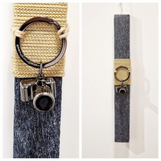 Λαμπάδα αρωματική με φωτογραφική μηχανή