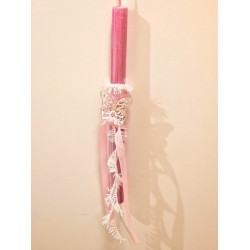 Λαμπάδα αρωματική με πεταλούδα  01