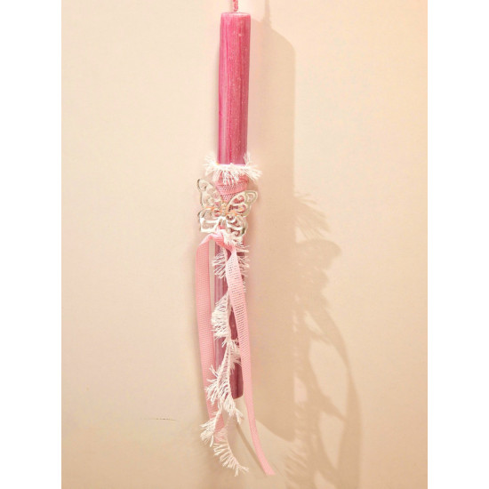 Λαμπάδα αρωματική με πεταλούδα  01