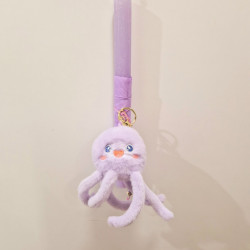 Λαμπάδα αρωματική με δώρο λούτρινο μπρελόκ χταπόδι