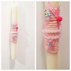 Λαμπάδα με βραχιόλι παγωτό 