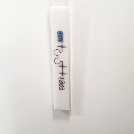 Λαμπάδα  best dad τύπωμα 