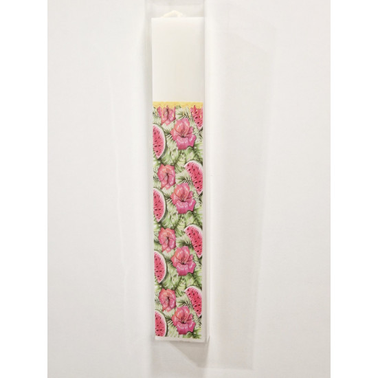 Λαμπάδα με τύπωμα  watermelon