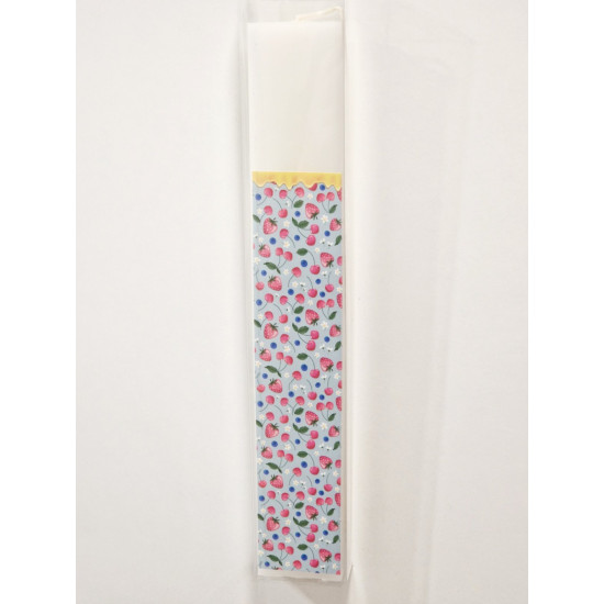 Λαμπάδα με τύπωμα  φράουλα