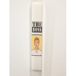 Λαμπάδα χιουμοριστική με τύπωμα "THE BOSS"