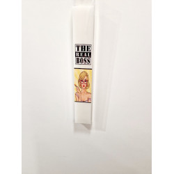 Λαμπάδα χιουμοριστική με τύπωμα "THE REAL BOSS"