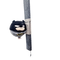Λαμπάδα αρωματική Βαtman μπάλα fuzzy bouncy ball