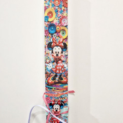 Λαμπάδα αρωματική με μινιατούρα και τύπωμα Minie Mouse