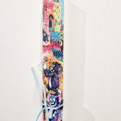 Λαμπάδα αρωματική με μινιατούρα και τύπωμα Tom & Jerry 