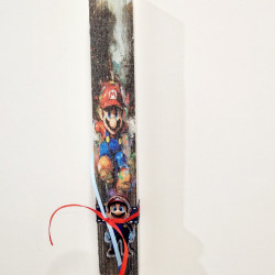 Λαμπάδα αρωματική με μινιατούρα και τύπωμα Super Mario