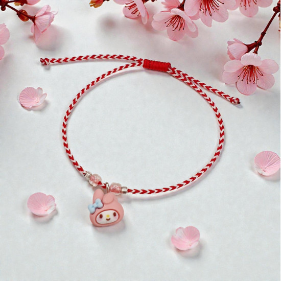 Βραχιόλι Μάρτης "my  melody" και αυξομείωση στο κούμπωμα 020