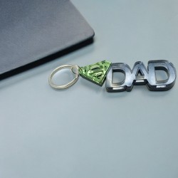Μπρελόκ Super Dad από plexiglass