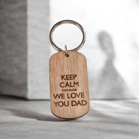 Μπρελόκ "we love you dad" 