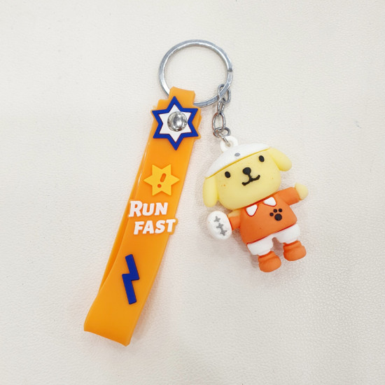 Μπρελόκ παιδικό με ήρωα Sanrio Pompompurin