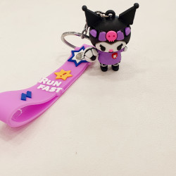 Μπρελόκ παιδικό με ήρωα Sanrio Kuromi