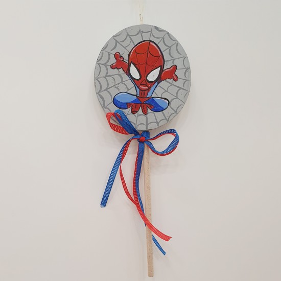 Λαμπάδα γλειφιτζούρι Spiderman