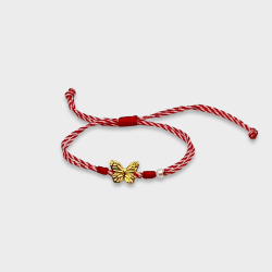 Χειροποίητο Μαρτάκι με πεταλούδα