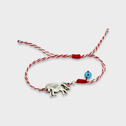 Χειροποίητο Μαρτάκι με μονόκερο