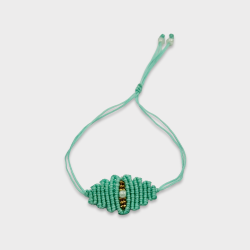 Χειροποίητο βραχιόλι μάτι μακραμέ βεραμάν