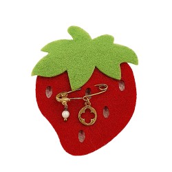 Παραμάνα από ασήμι 925 επίχρυσο σταυρός διάτρητος