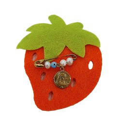 Παραμάνα επίχρυση από ασήμι 925