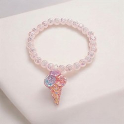 Βραχιόλι παιδικό ice cream με χάντρες 