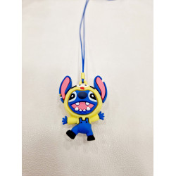 Κολιέ Stitch με κορδόνι και αυξομείωση στο κούμπωμα 