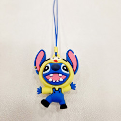 Κολιέ Stitch με κορδόνι και αυξομείωση στο κούμπωμα 