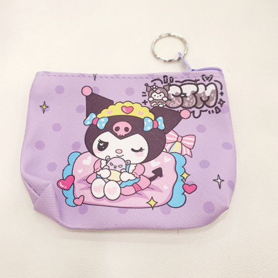 Πορτοφόλι παιδικό με ήρωα Sanrio Kuromi